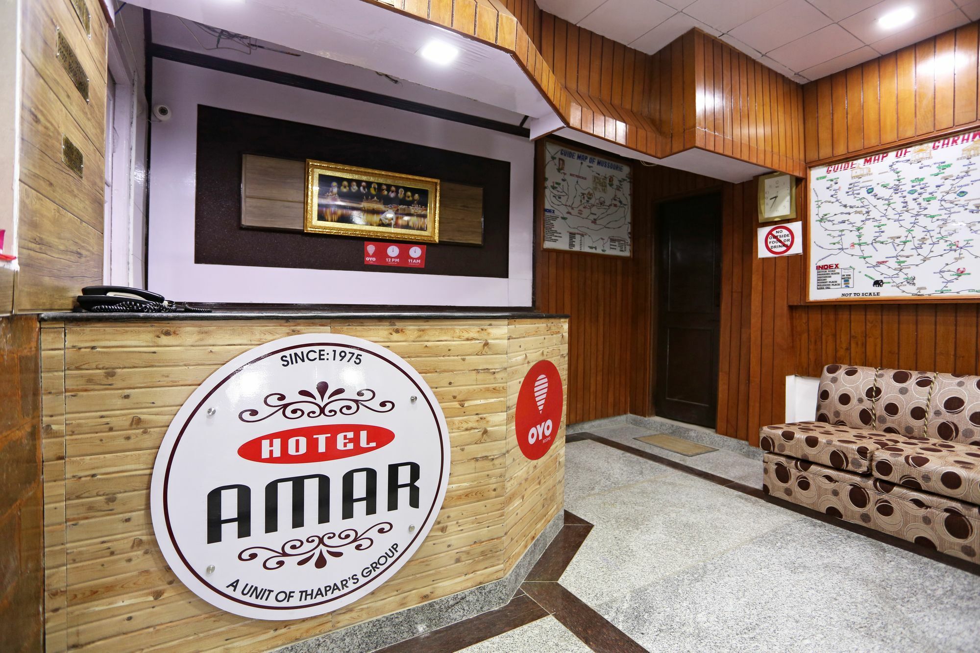 Oyo 8714 Hotel Amar Mussoorie Bagian luar foto